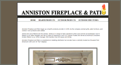 Desktop Screenshot of annistonfireplaceandpatio.com